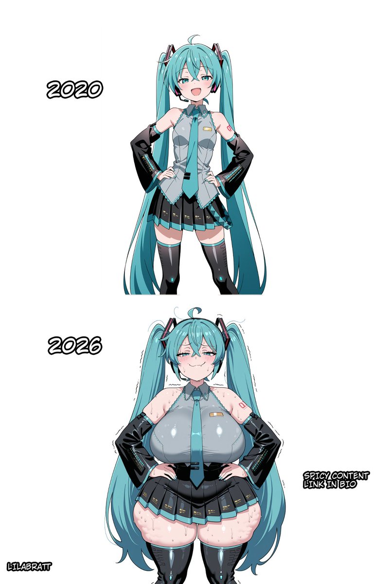 LilabrattSFW's tweet photo. Pandemia prime vs Now https://t.co/2Y5sBrJVO5