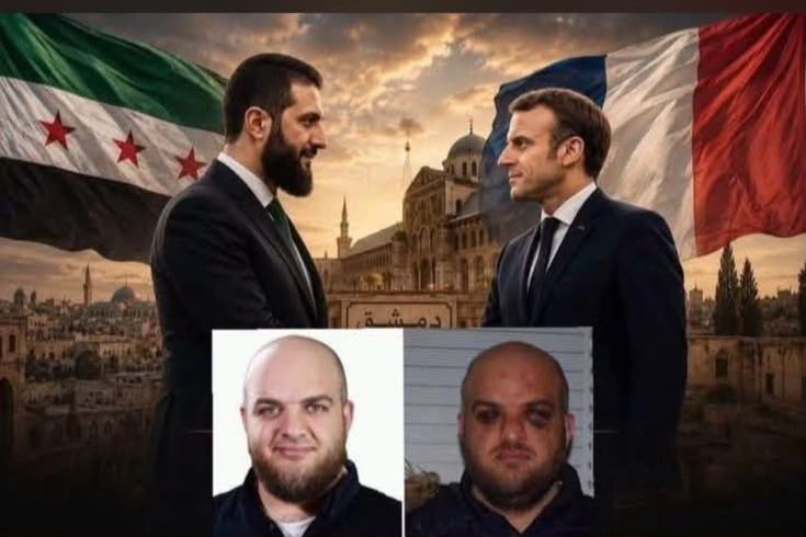 Majdifamily's tweet photo. بمناسبة زيارة الرئيس الفرنسي ماكرون،نذكر الحكومة بمسؤوليتها الوطنية والأخلاقية تجاه ابننا #مجدي_نعمة المعتقل في فرنسا منذ سنوات دون حكم عادل حماية المواطن السوري والدفاع عن حقوقه يجب أن تكون على رأس أي طاولةمفاوضات أو لقاء دبلوماسي.حان الوقت لإنهاء هذه المعاناة وإعادته إلى أهله. https://t.co/fibqaDMw5J
