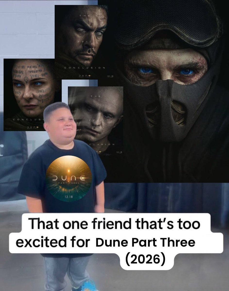 wickskiller's tweet photo. new dune part 3 trailer in two days https://t.co/TTZh0WmxaL