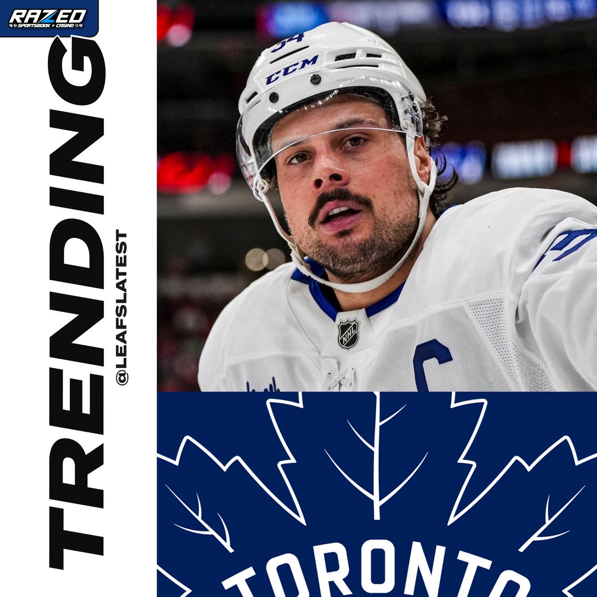 Leafslatest's tweet photo. The Maple Leafs also still view Auston Matthews as the engine of the franchise, per @FriedgeHNIC ✅

“I think the whole organization feels this way. They really believe that Matthews is still the elite of the elite. They are hoping he shows up healthy and ready to go, and he drives the bus.” 

#leafsforever