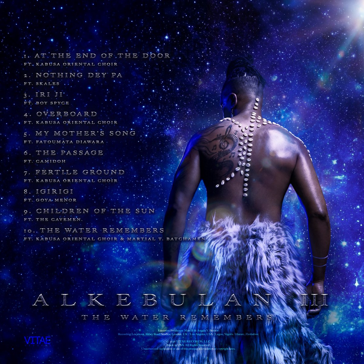 mattbworld's tweet photo. THE TRACKLISTING. THE ARTISTS. 🌍✨

What an incredible honor it has been to create alongside some of the most gifted voices and musicians across West Africa. Every collaboration on this album happened with intention. Every voice carries history. Every note holds an encapsulated moment in time.

This album was about bringing together hearts and minds that understand the power of where we come from and the responsibility of preserving it. It is rooted in the belief that our stories deserve to be told by US. That our traditions are worthy of the world’s biggest stages. That the voices of our ancestors still echo through the rhythms, melodies, and languages we carry today.

To every artist, musician, producer, and creative who became part of this journey, thank you for trusting the vision and leaving a piece of your spirit in these songs. Your artistry has helped create something that feels timeless.

For our ancestors. For the culture.

The water remembers…and so do we. 

‘ALKEBULAN III: The Water Remembers’ arrives August 21 🌊