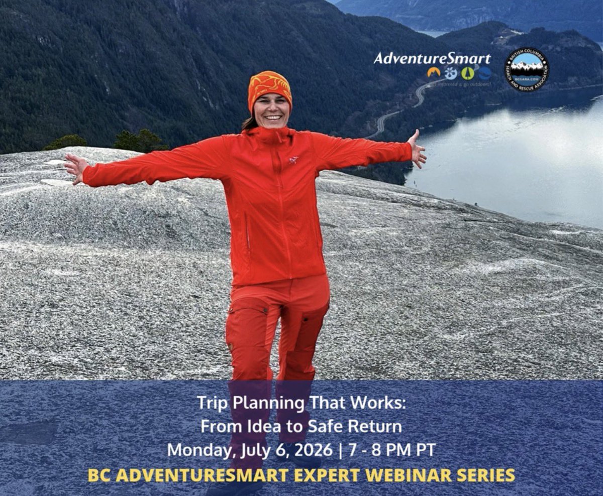 BC AdventureSmart tweet media