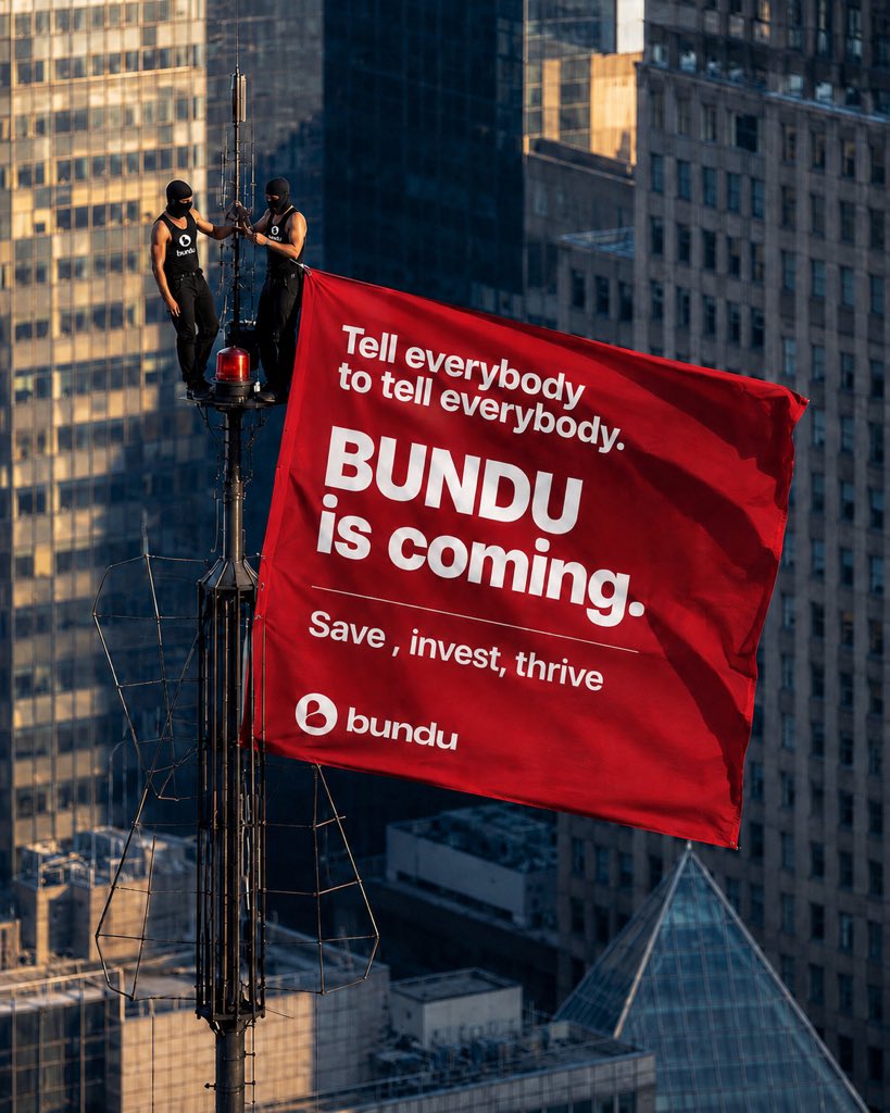 getbundu's tweet photo. Something big is on the horizon.

BUNDU is coming.

A smarter way to save, invest, and thrive , built for everyone, designed for your future.

Join the waitlist and be among the first to experience a better way to grow your money.

#BUNDU #SaveInvestThrive #fintech #comingsoon https://t.co/fBaJ0kqlWZ
