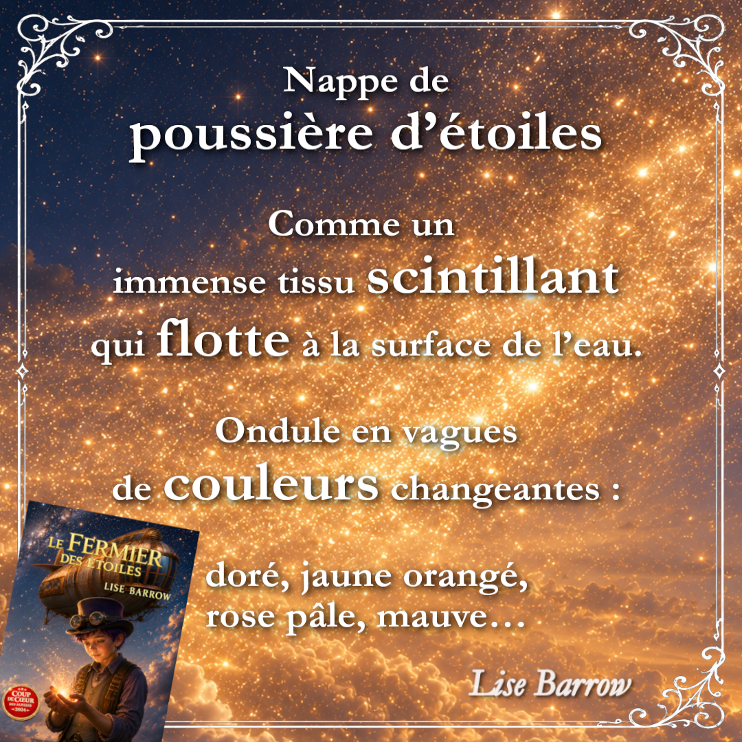 LiseBarrow's tweet photo. Entre ciel et lumière, chaque paysage devient une invitation au voyage✨

Le Fermier des étoiles est un roman fantasy illustré où le merveilleux s'écrit à hauteur d'étoiles.

📖 Dès 6 ans • Illustré • Chapitres courts

#FantasyJeunesse #LectureJeunesse #RomanJeunesse https://t.co/VqFMubRHjQ