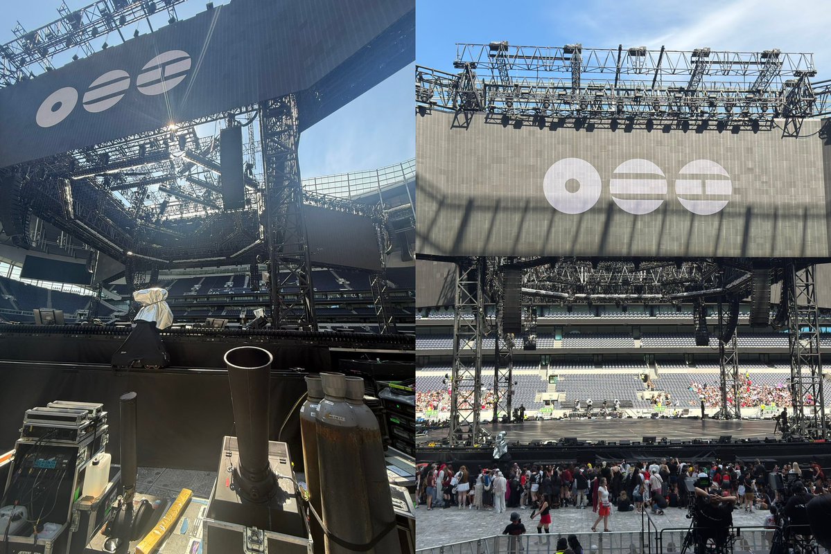btsdaily77's tweet photo. The London stage is insane. 🤯🇬🇧 

#BTS_WORLDTOUR_ARIRANG_LONDON https://t.co/S0TcoJxrrT