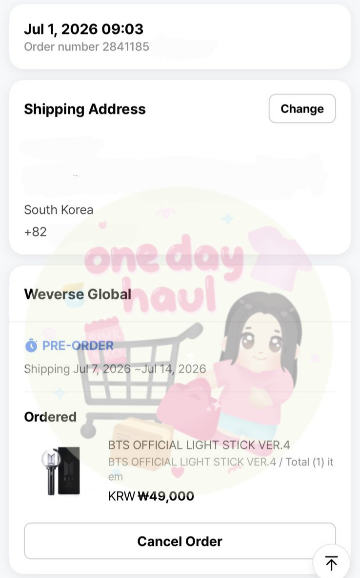 OneDayHaul's tweet photo. PROOF CO LIGHTSTICK BTS ARMY BOMB VER.4 https://t.co/9xLGOLx16N