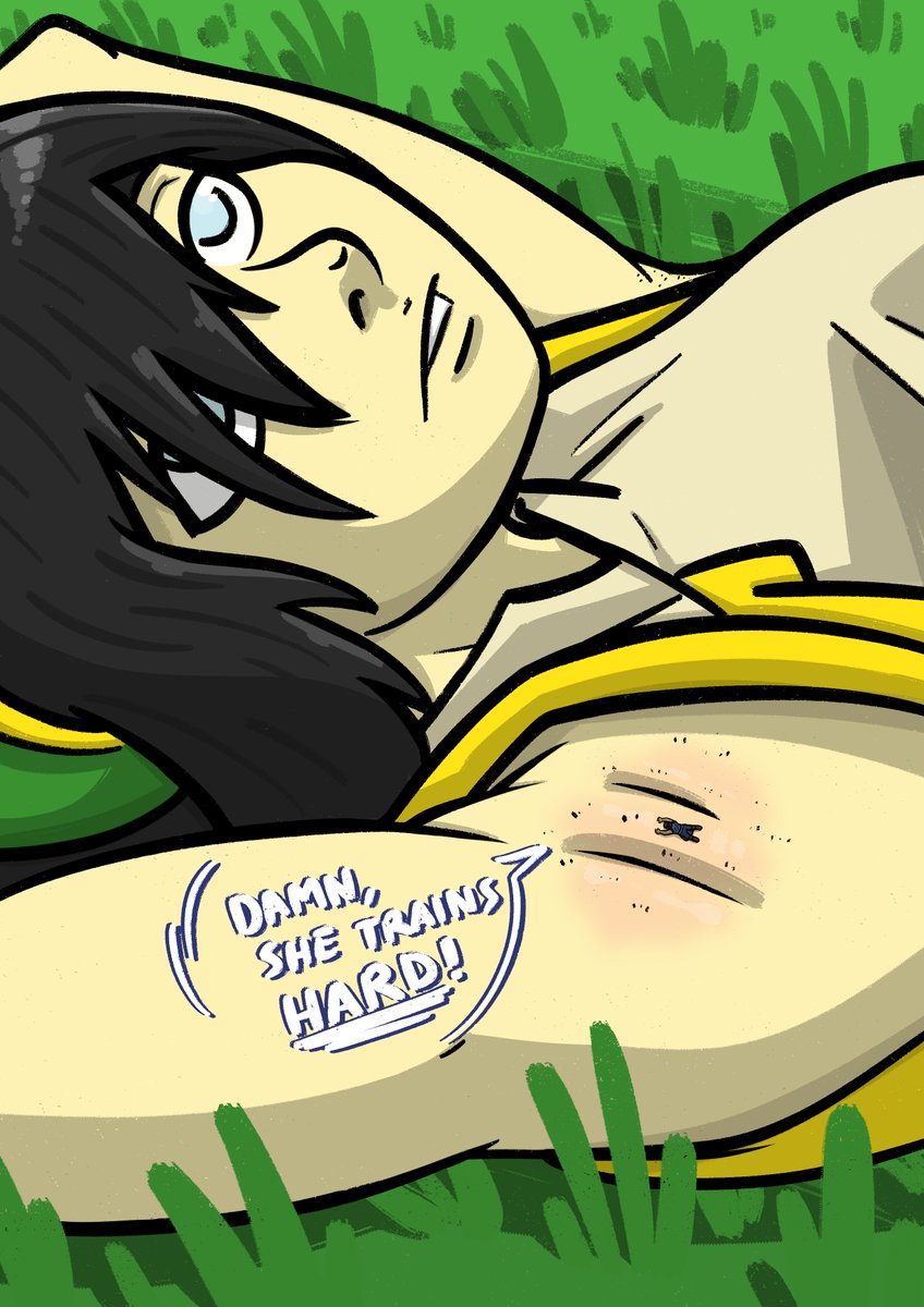 Nikonoir99's tweet photo. I was watching my old sketches and did i predict this exact shot with just Sokka being a little tinier??
#sizetwitter #giantess #giantessfetish #shrinking #shrinkingfetish #atla #avatar #thelastairbender #toph #natla #avatarthelastairbender https://t.co/JDS4bKzURh