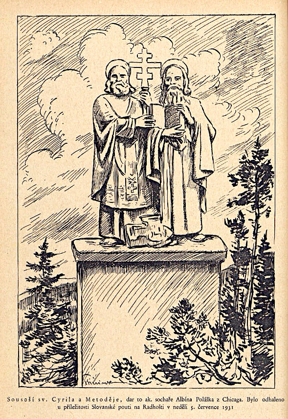 Fana43124688's tweet photo. ✝️☦️ Our national holiday on July 5th commemorates the arrival of two brothers, #Cyril (Constantine) and #Methodius (Michael), outstanding Byzantine scholars, invited in 863 by Prince Rostislav of Great Moravia, a state that then included Moravia, Bohemia, Slovakia and Silesia. https://t.co/Ag1n8YeegP