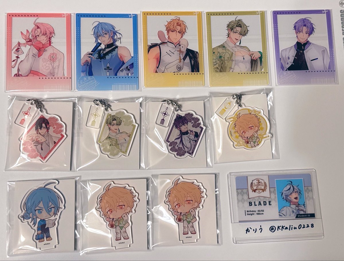 KKaliu0228's tweet photo. 【交換】 ぬカニ NU:カーニバル タワレコ 入場特典 アクスタ アクキー ポストカード 

譲: ☆エイト エスター モルフィス 八雲 ☆エドモンド ☆ケシー ☆オリビン ☆玖夜 リン

求: ブレイド ガル

詳細4枚目ご確認お願い致します。
お気軽にお声かけください❁⃘*.ﾟ https://t.co/6FgV5lAleU