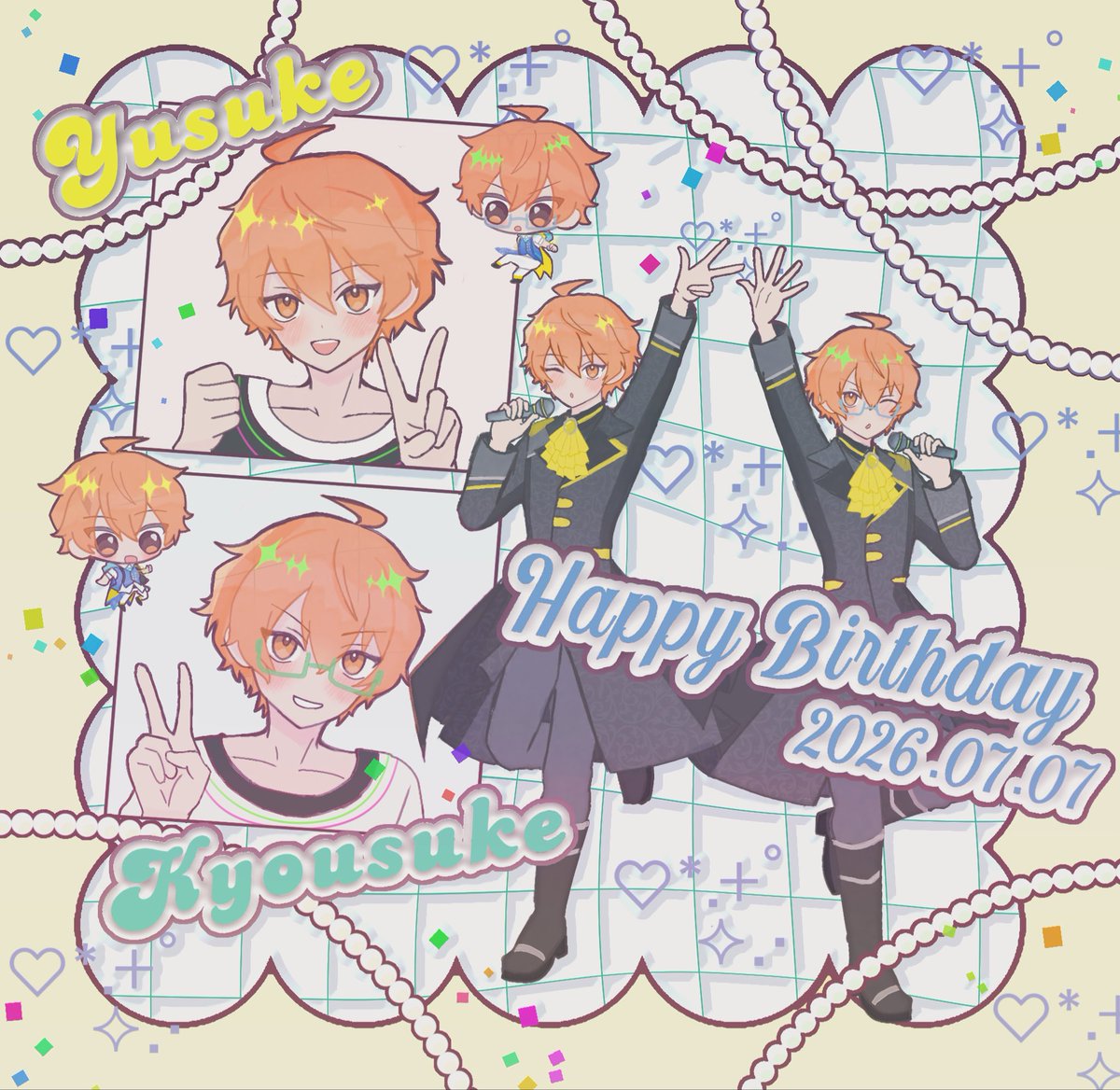 zinsei_fiver's tweet photo. おめでとう
 #蒼井兄弟生誕祭2026
 #蒼井悠介BD2026
 #蒼井享介BD2026 https://t.co/JKtkSbO5Qj