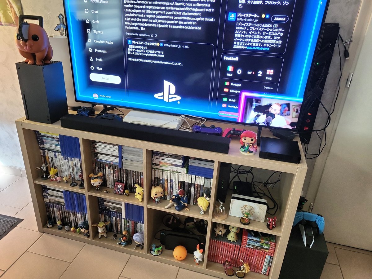 KuramaYouhko's tweet photo. Je soutient le physique ! On lâche rien !!! @conkerax @Marty_japan #NoCDNoPLAYSTATION https://t.co/nOqBXovnCg