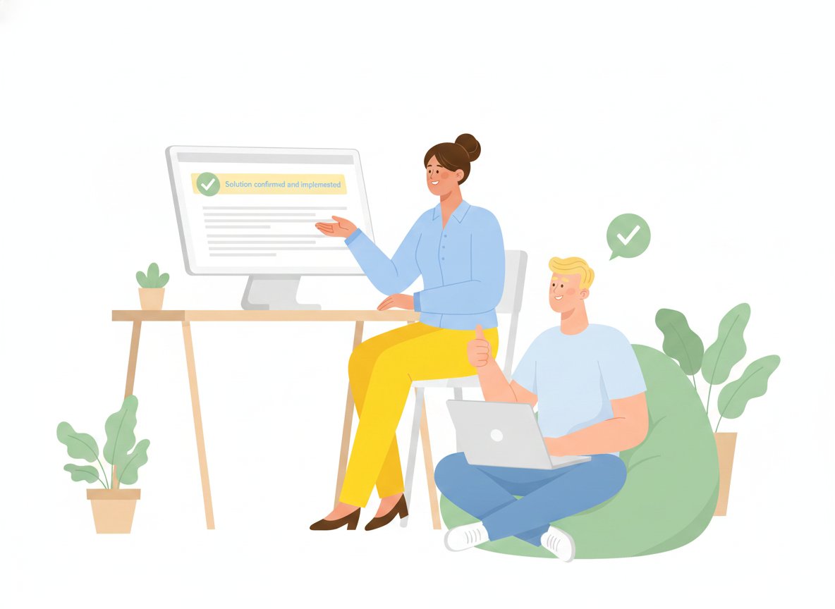 ThisIsSonat's tweet photo. Nobody opens a help article for the backstory — they're stuck and want the fix.

So put the answer in the first sentence. Save the "why" for after.

Readers get unstuck faster. Your inbox gets quieter. 🐋

#TechnicalWriting #KnowledgeBase https://t.co/9rzEidCk8X