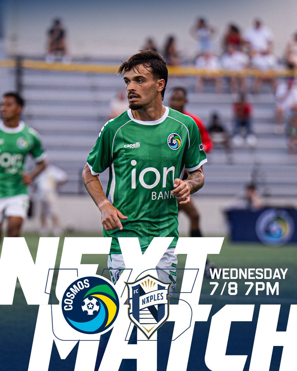 NYCosmos's tweet photo. Next Match.
Hinchliffe Stadium. July 8th. https://t.co/HugEofSIBV