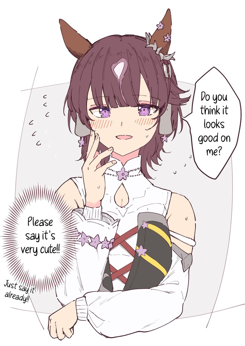 Player1_Please's tweet photo. I overheard you talking about wolf cuts last week.
Eng ver✨ https://t.co/AyPoj9Sv89