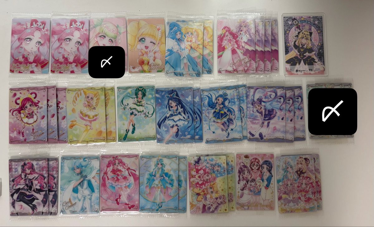 riyuu_44's tweet photo. 【交換・譲渡】プリキュア ウエハース

求:同種アルカナ･シャドウorグミカアルカナ･シャドウ

譲:画像のもの

検索からでもお気軽にお声掛けください🙇‍♀️ https://t.co/hfgaZLgfhK