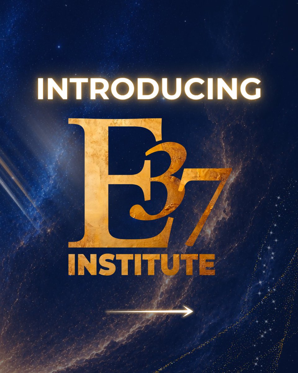 davidstent_ISRL's tweet photo. Introducing the E37 Institute

What is the E37 Institute, and why is this subject of vital importance today? https://t.co/U2olQl1bCo