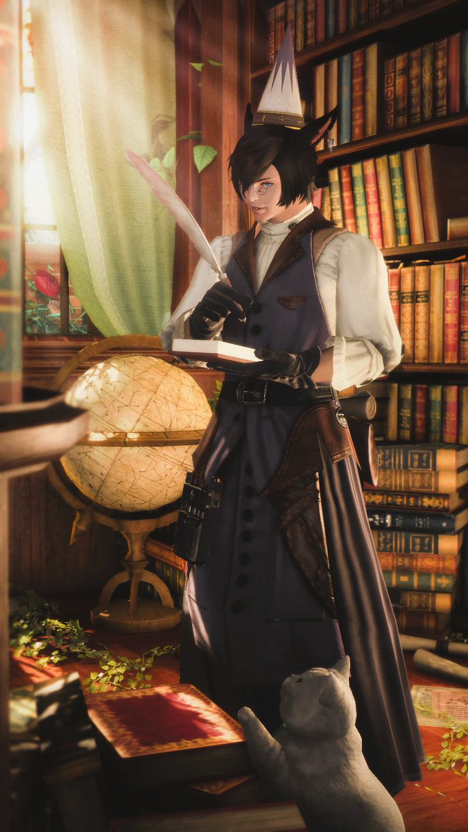 omo_FF14's tweet photo. Palm Quire 🖋✶⋆.˚
#FF14 #GPOSERS #XIV_PICTCLIP https://t.co/cIMcUNUaK3