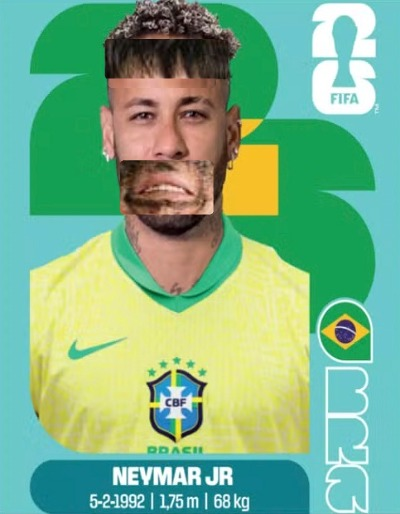 classe_media's tweet photo. Olha a minha mistura de Neymar Jr e David Ospina e Khojimat Erkinov, faça a sua também com Copa Loka! https://t.co/i1Yf0alrsn https://t.co/0ilNcylxhI