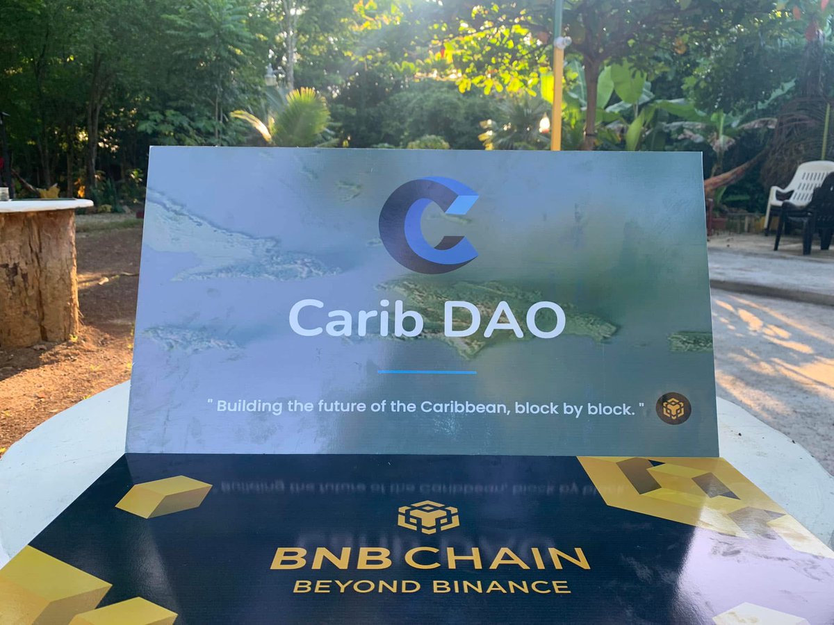 CaribDAO's tweet photo. @BenTodar Onboarding to BNB Chain IRL since 2022 https://t.co/uDaDdfYwFx