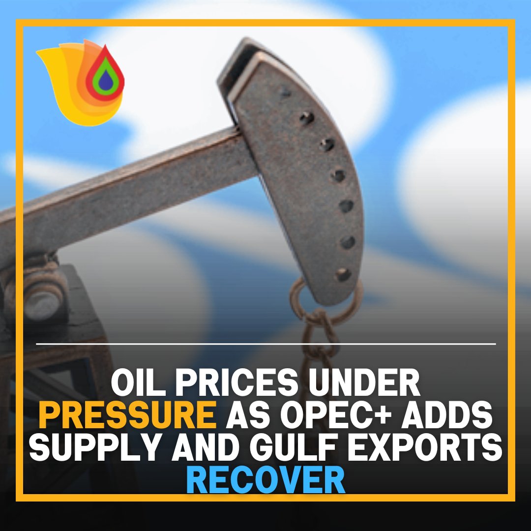Atlanticpetrol's tweet photo. Oil prices dropped as OPEC+ agreed to boost August production targets by 188,000 bpd. This added supply, paired with recovering Gulf exports and rising Russian crude flows, has intensified downward pressure on global benchmarks like Brent and WTI. https://t.co/KTKneC0fFT