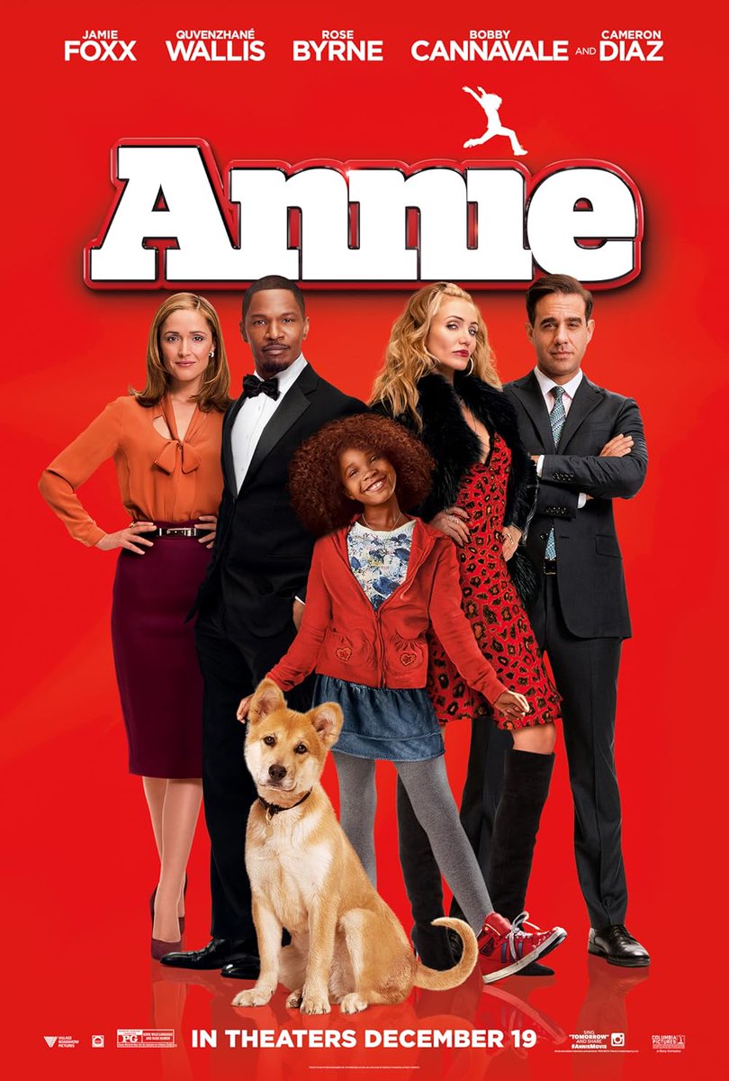 BlackFilmAlerts's tweet photo. ‘Annie’ (2014) is now available to watch for free (with ads) on YouTube.

The film stars Quvenzhané Wallis, Jamie Foxx, Cameron Diaz, Rose Byrne, and Bobby Cannavale. https://t.co/7bW9BDHyfO
