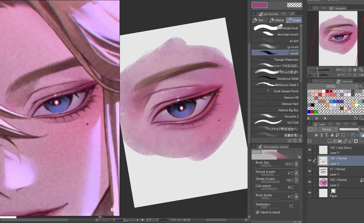 ChoRatri's tweet photo. painting practice [original art by @.mm_welfare] https://t.co/qNWSUzjPG3