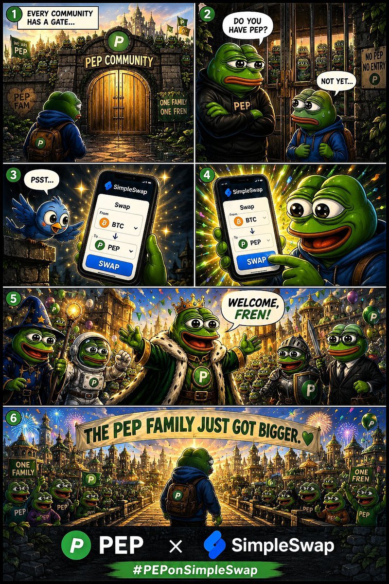 DefiSOL_'s tweet photo. @SimpleSwap_io @PepecoinNetwork #PEPonSimpleSwap to the future 🚀🚀 https://t.co/KflwuWGLhh