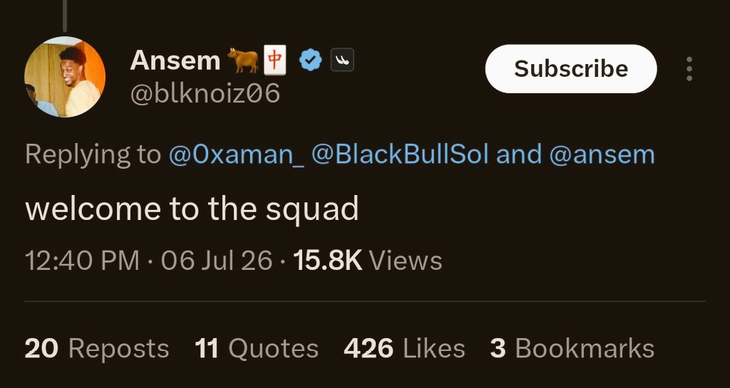 Aman 🐂🀄 tweet media