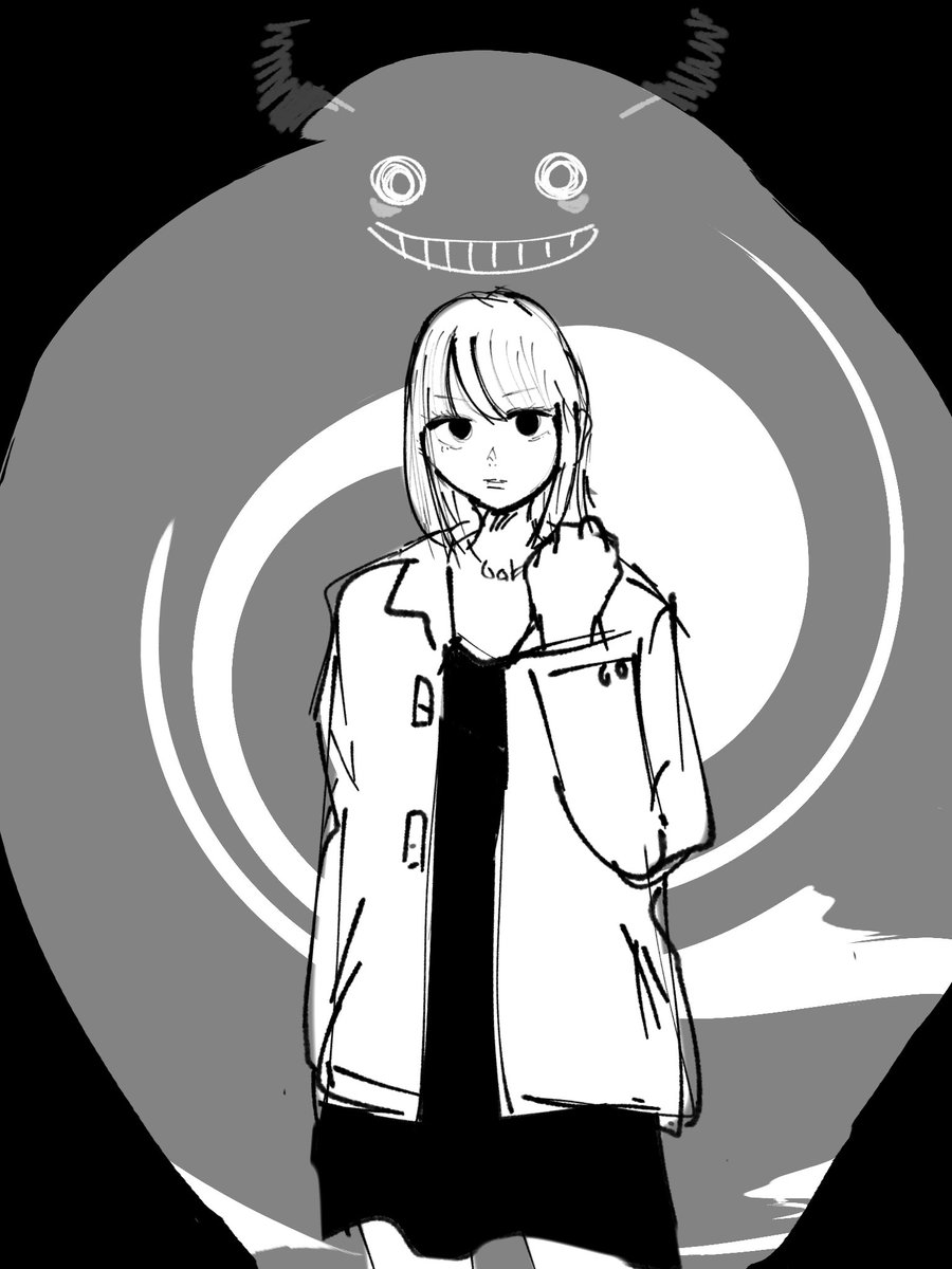 ppo_41's tweet photo. #illust　
#オリジナルイラスト
#art

悪魔の力 https://t.co/irID86JJjq