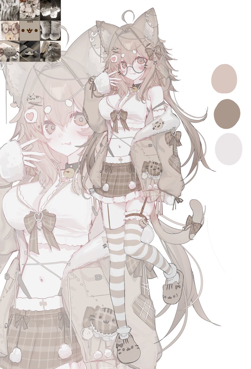 RuriChan1511's tweet photo. Design  “Cafe Plush Cat”

                🐱🤎

     Sb: $50
     Mid: $10+
     Ab: $400
-Commercial used 
-Commission Sketch Bust up

💰 Payment 
 -PayPal 
#adoptable #adoptables #Adopt #design https://t.co/YMQttDXHXk