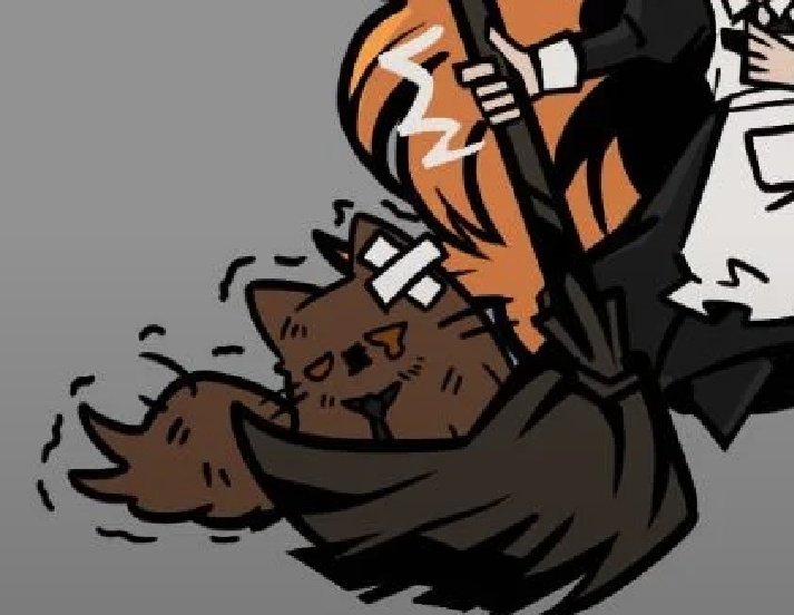 aolinyijiang's tweet photo. The most pathetic cat in the world has been born…
Just so you know, this thing already cried once in Ryōshū’s birthday illustration after getting beaten by the Heathcliff rat, and now he’s being so scared of 🥒 and a foxtail cat teaser that he just buries his face…
Sigh. https://t.co/Tp5nPcRYht
