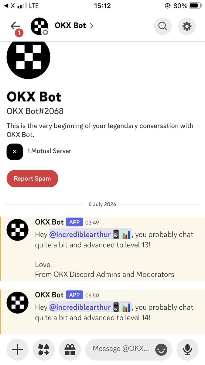 incredible123Az's tweet photo. @okx @okx hope this is a normal thing or it a spam🥲 https://t.co/LTTb8KhIX8