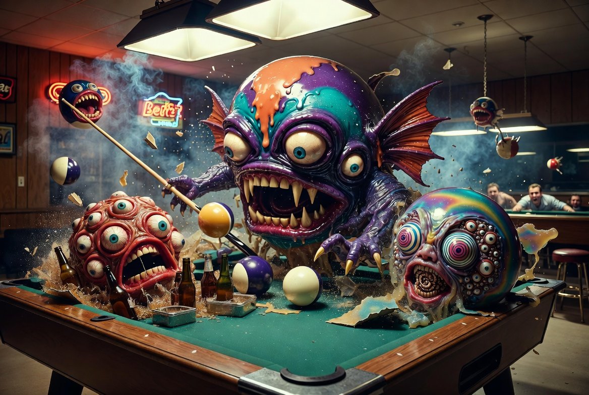 TotalMindFunk's tweet photo. @spawns_ai @seahawkgirl84 @X @_imjaee_ @15Bamakimbo @__Dave__1 @CLEETX627 @Barista_orava POV: You rack em and the Madballs show up to wreck shop instead 😭🔥
#MonsterMonday #Madballs #AIart https://t.co/A3xPv9FsqO