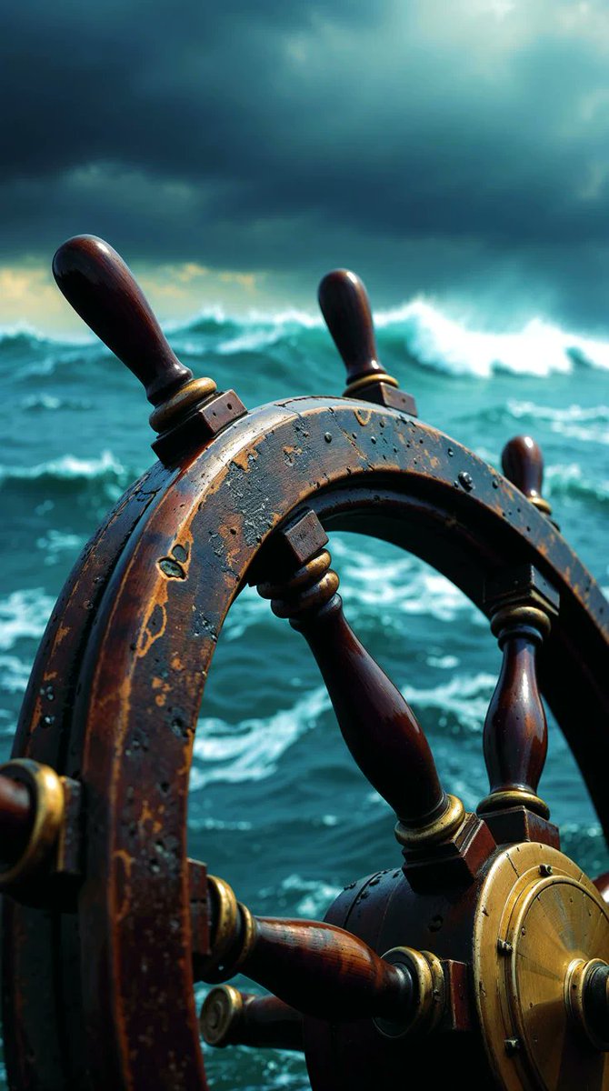iam_mary11's tweet photo. Vintage Ship Wheel in Stormy Seas
#illustration #nauticalart #shipwheel #vintage #stormyseas #digitalart #marinestyle https://t.co/bLge0hOlzJ
