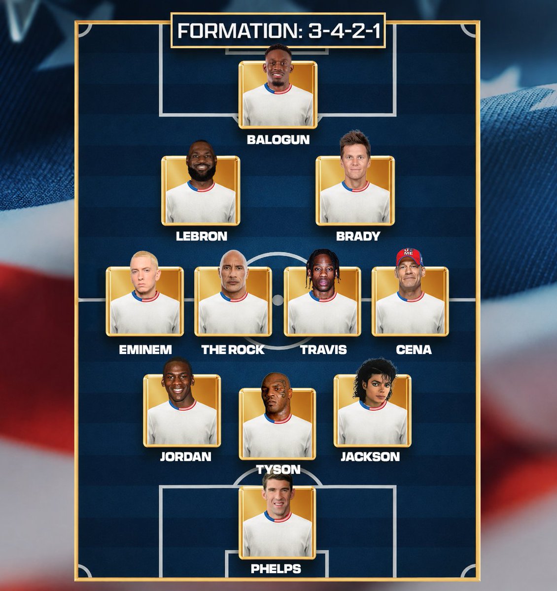 Betclic's tweet photo. 🚨 Les USA ont reçu l'autorisation d'aligner un nouveau XI face à la Belgique 🇺🇸 https://t.co/68GA6DPxTc
