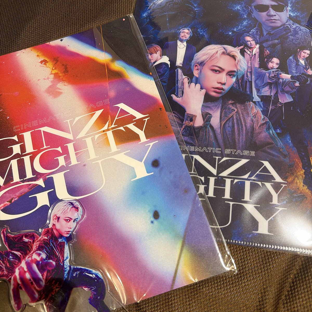 milktea4_'s tweet photo. GINZA MIGHTY GUY 初日おめでとうございます🥰💜ダッドシューズからもう３年経ってこんな幸せな気持ちでまたシアター1010に来れる日が来るなんて思わなかったな〜(*'▽'*)💕今回もいろんな横原くんが見られてとても楽しくて幸せでした！！ #GINZAMIGHTYGUY #マイトガイ https://t.co/fijbr79RTk
