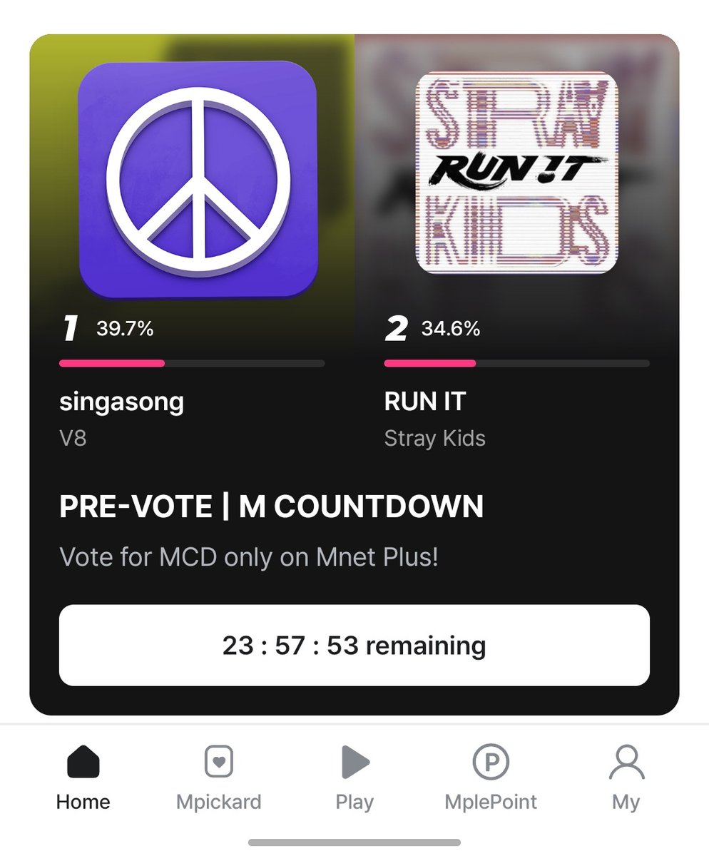 SKZCrave's tweet photo. FINAL HOURS of voting on mcountdown 🚨 https://t.co/dDZeZzmevY