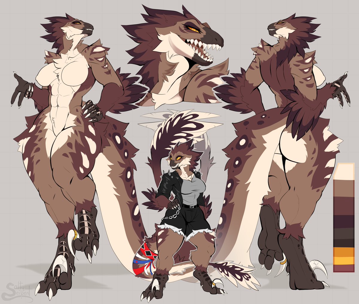 _SaltySerpent's tweet photo. Ref sheet for Rex_A80✨ https://t.co/oxd2yYHcxU