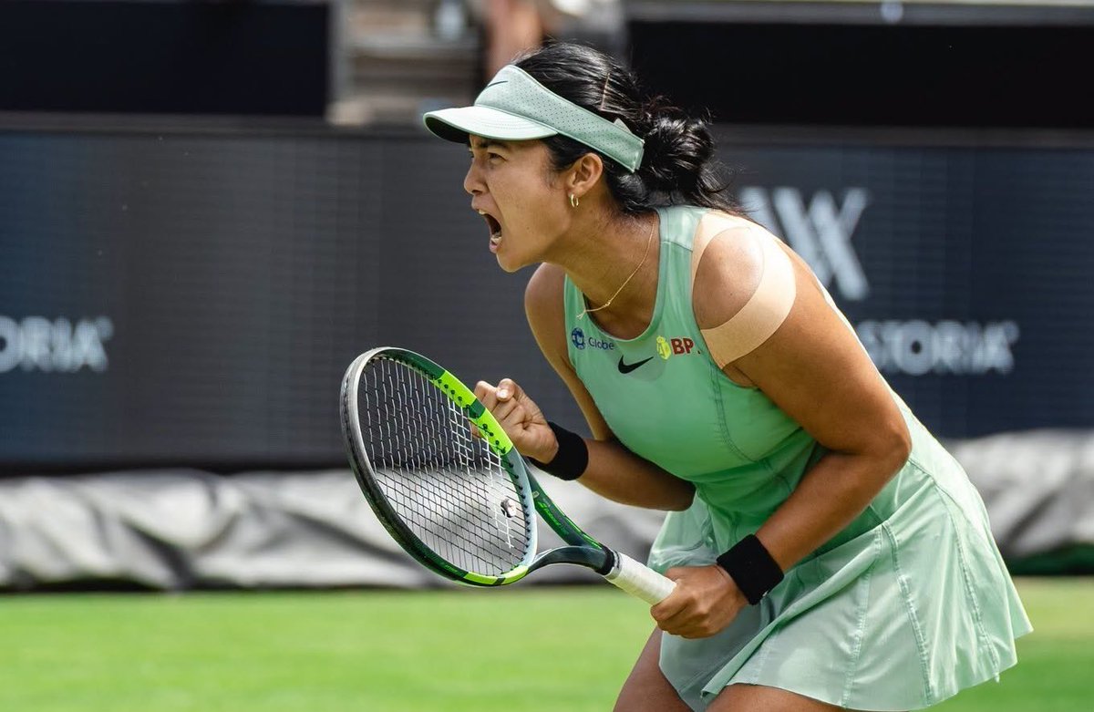 ealaszn's tweet photo. From the title in Birmingham, to London, to the deep run in Berlin, to playing with a legend in Bad Homburg and up to the HERstoric Wimbledon R4!

2026 🌱Grass Season 🇵🇭Alex Eala is indeed one for the books! 

And a reminder that, “When it grows, it cannot be stopped!” https://t.co/CEJ0a6HRCM