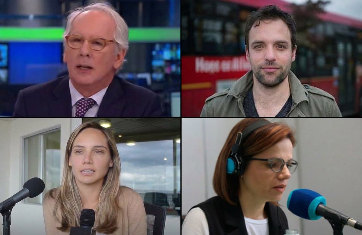 BCN_Plus's tweet photo. Yo por eso dejé de escuchar @BluRadioCo hace tiempo.

A @NestorMoralesC y las directivas les va tocar tomar decisiones.

Entre  @alvaroforero @LuisErnestoGL @ZuluagaCamila @anacrisrestrepo les están sepultando la poca credibilidad que les queda. Nadie los critica por su afinidad política, sino por su falta de objetividad y transparencia.