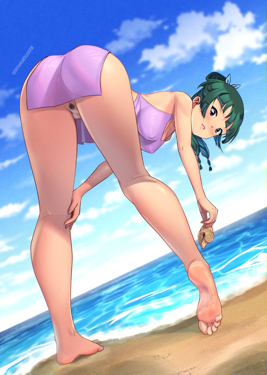 Kagato007SFW's tweet photo. Seashells by the seashore https://t.co/MNWBSnRVwD