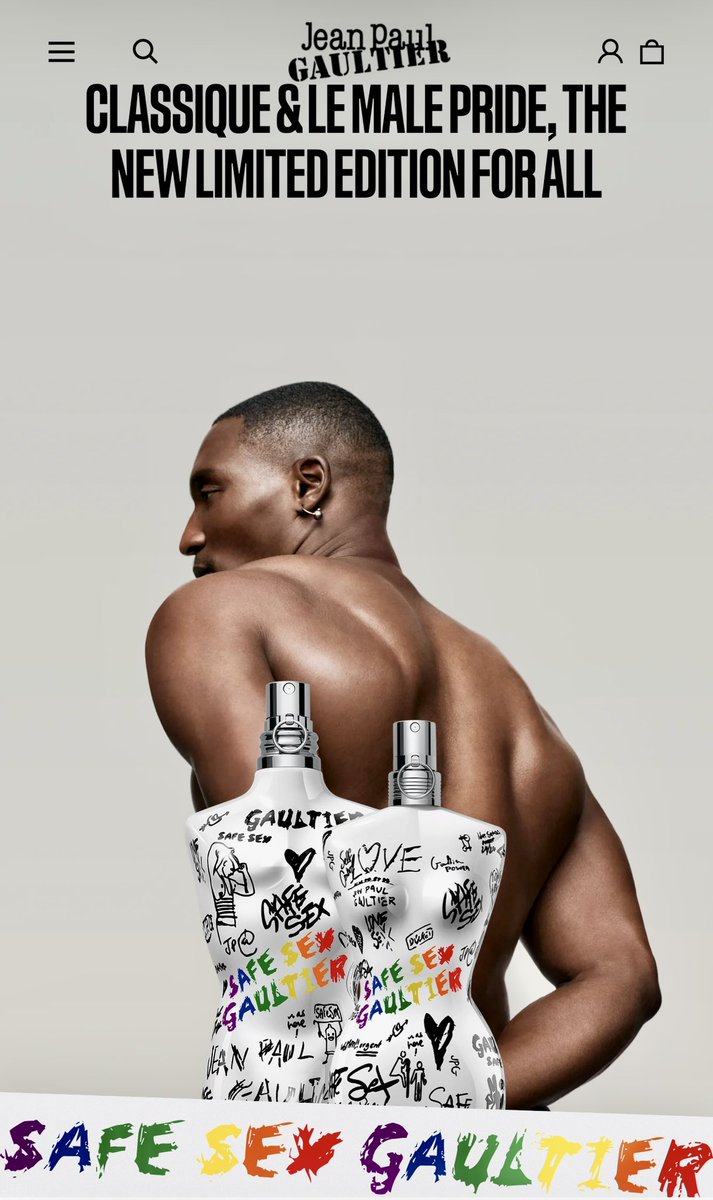 danialralph's tweet photo. New campaign for @JPGaultier ๐ณ๏ธโ๐
#jeanpaulgaultier #lemale #pride https://t.co/xasqV3ztCl
