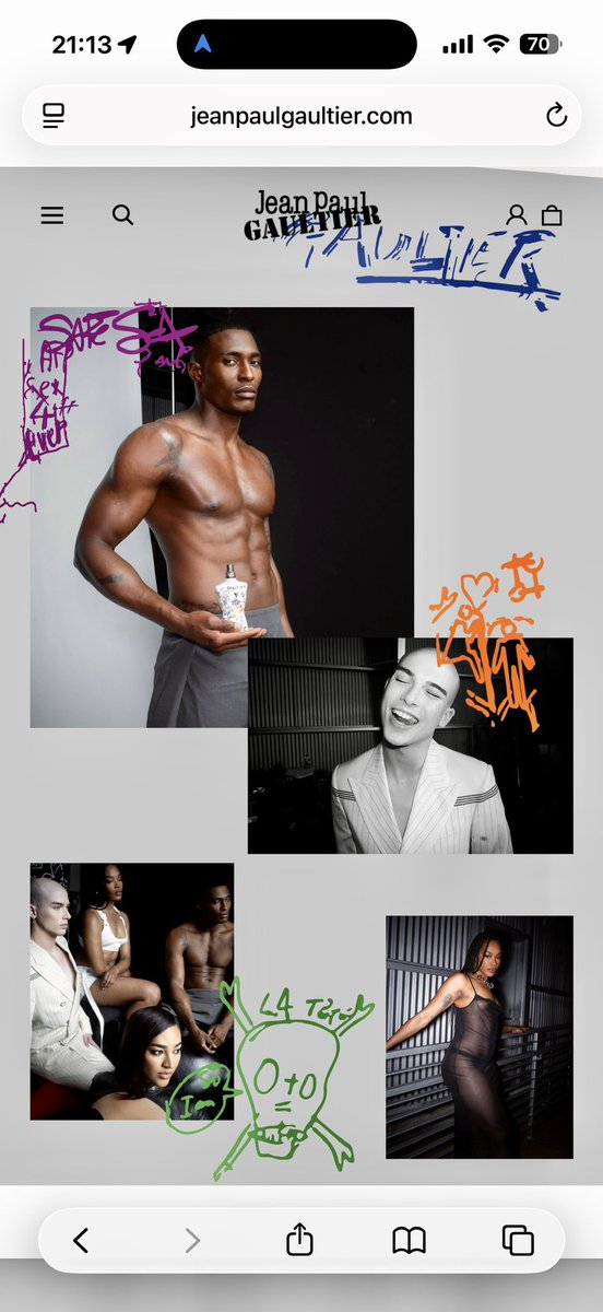 danialralph's tweet photo. New campaign for @JPGaultier ๐ณ๏ธโ๐
#jeanpaulgaultier #lemale #pride https://t.co/xasqV3ztCl