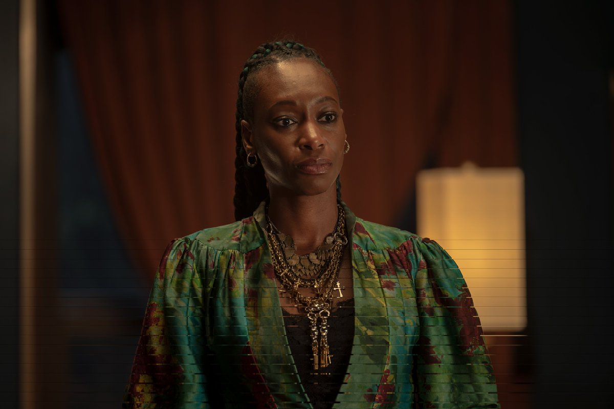 NexusPointNews's tweet photo. New look at Sarah Afful as Merrick Mayfair in ‘THE VAMPIRE LESTAT’ Episode 6. https://t.co/RCLQJuAeoP