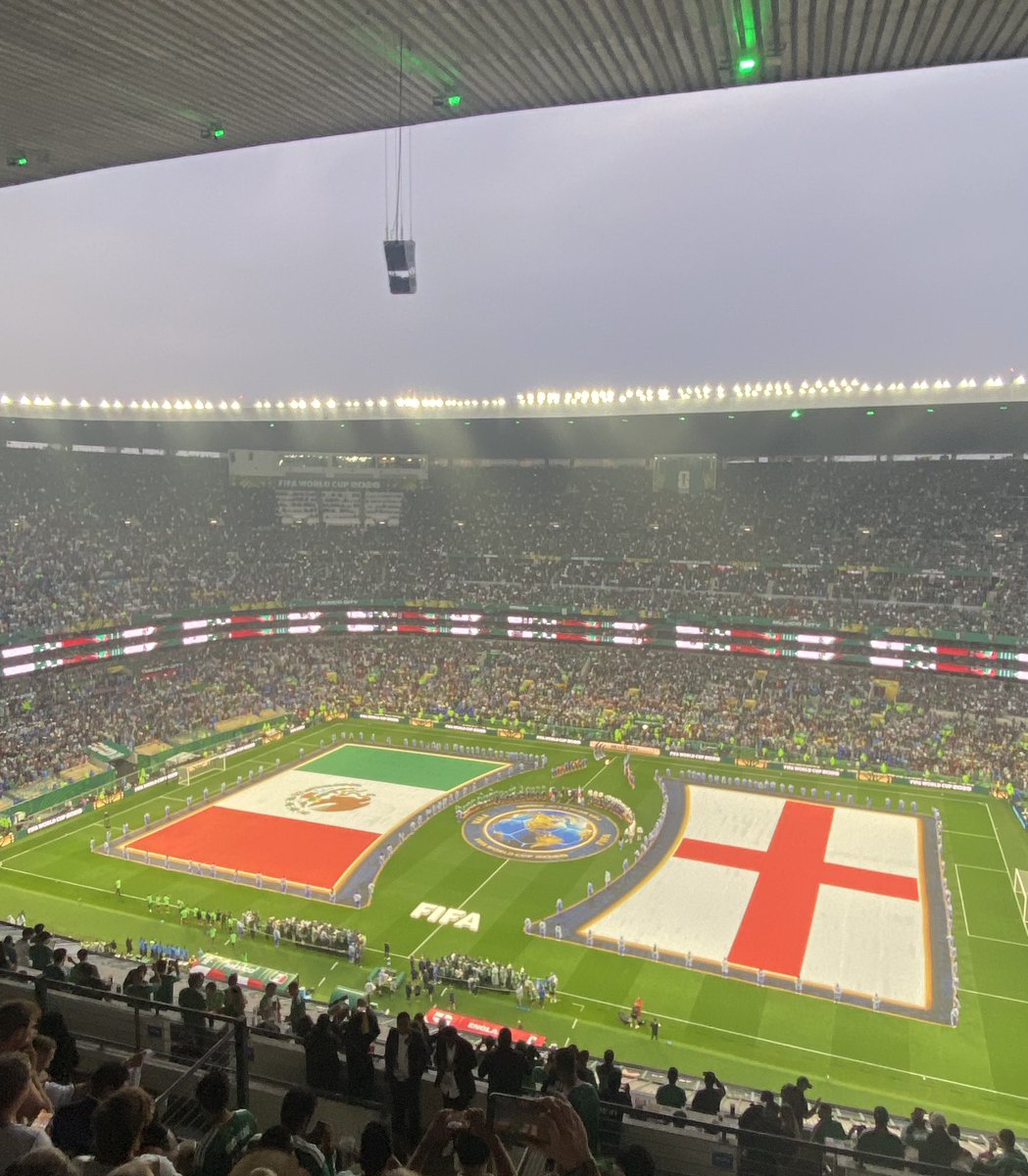 thestevedennis's tweet photo. Still reliving the Azteca dream. Bucketlist stadium. Bucketlist match. Witnessing an all-time World Cup classic unfold. Pure, unforgettable theatre—the emotion, the drama, the din, the win, in such a place.🤯🏴󠁧󠁢󠁥󠁮󠁧󠁿 As old men, we’ll remember it all and say: “WE WERE THERE.” https://t.co/bgib40G7ln