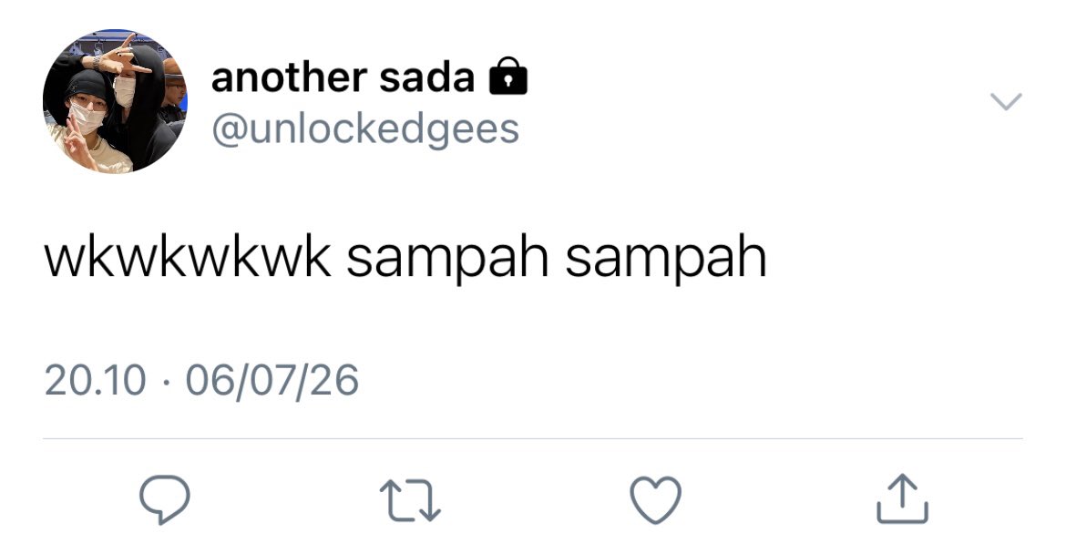 syadeeran's tweet photo. ke mana lagi sih https://t.co/zFYhcbTmUH