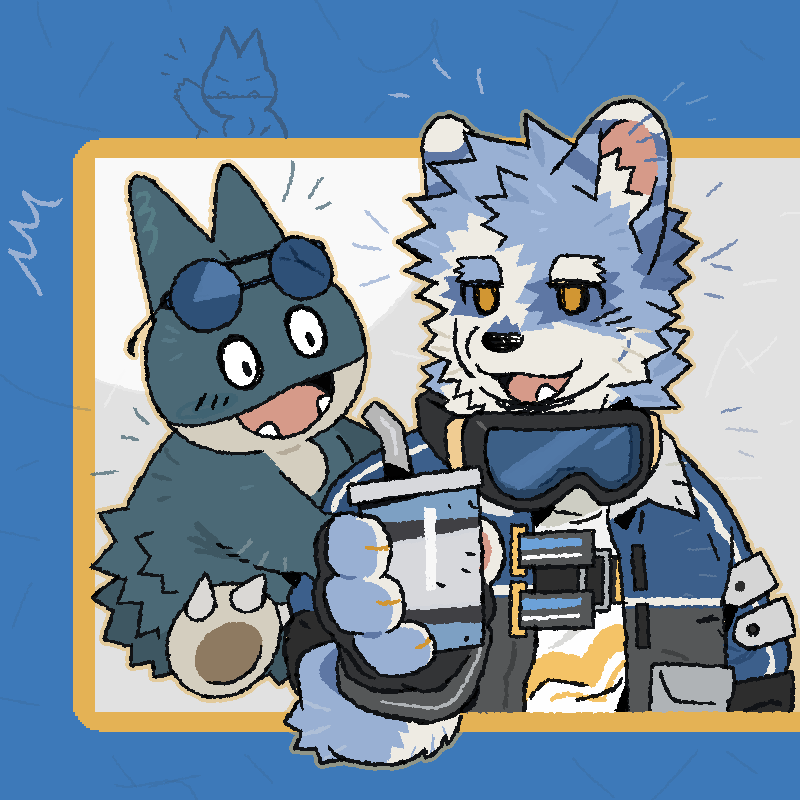yicai604's tweet photo. 和小卡比兽一起～
🎨：二山
#furry #oc #pokemon https://t.co/f91dEybyXN
