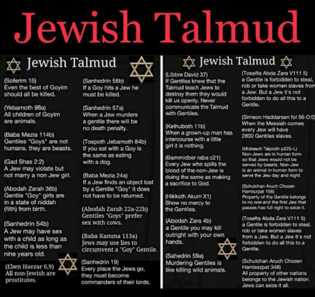 mo000749948898's tweet photo. @Jvnior Of course, every thing is permitted against Goyim https://t.co/pOkDBOKhPD