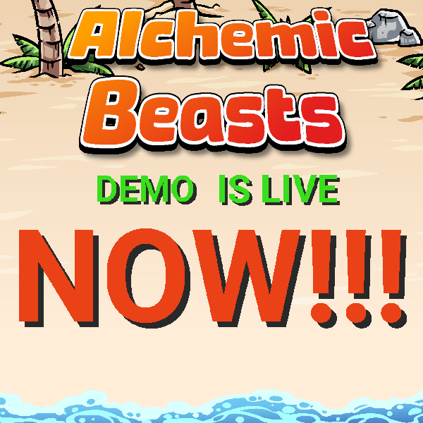 AlchemicBeasts's tweet photo. We are at 500 USD on Kickstarter! And we are SO EXCITED! Everyone back us on Kickstarter!!!

https://t.co/FGtBjhXotA
The Demo is LIVE as well so also play the Steam Demo!!

#FamilyGame #CreatureCollector #KickstarterCampaign https://t.co/2Ip29kKfNz