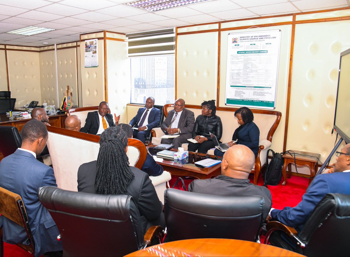 trueamerucan's tweet photo. Privileged to have represented the Kenya Association of Manufacturers (KAM) — where I chair the Timber & Furniture Sector — at today’s Technical Working Group briefing on Forest Tree Seeds Regulation, hosted by the State Department of Forestry.
We’re making solid progress on a robust regulatory framework to ensure high-quality, certified forest reproductive materials. This will be key to Kenya’s 15 Billion Trees Programme by 2032.
Grateful to contribute to sustainable forestry and landscape restoration.
#TreeGrowingKE #SustainableForestry #KAM